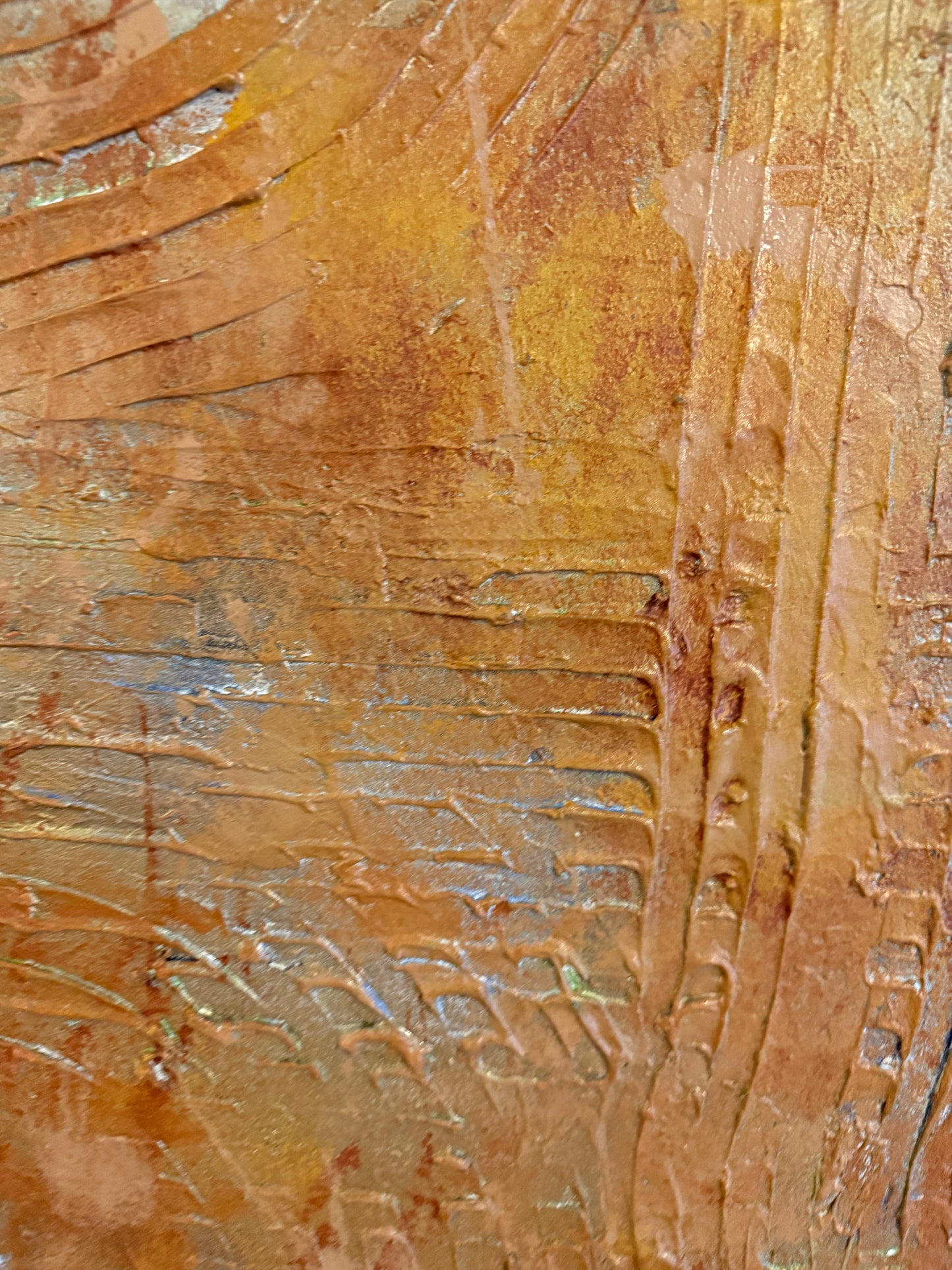 Gilded Land Over Ashen Waters (40”x30” unframed)