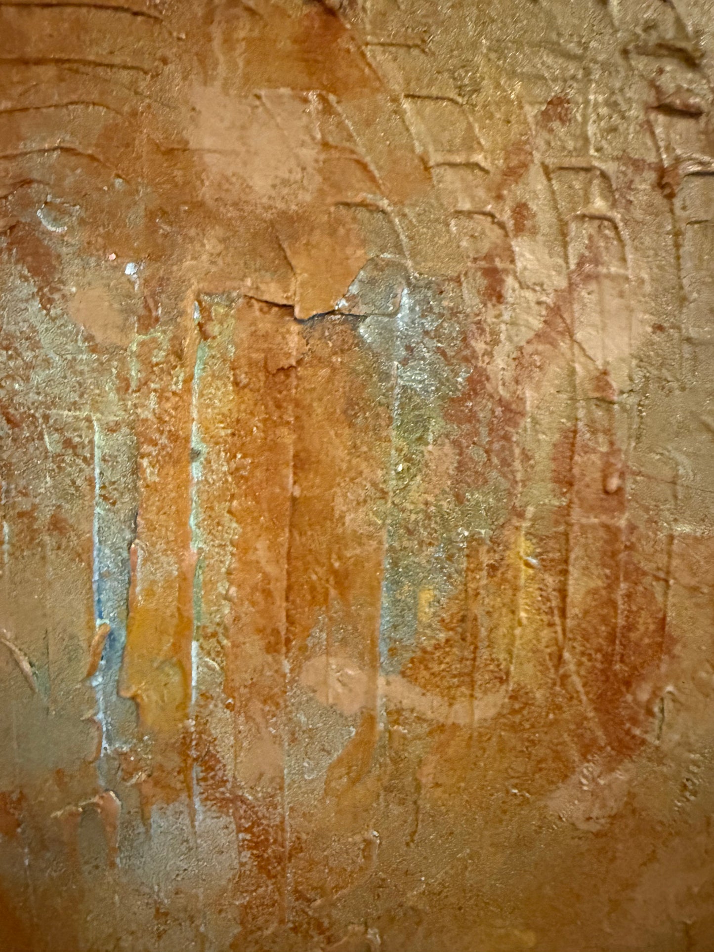 Gilded Land Over Ashen Waters (40”x30” unframed)