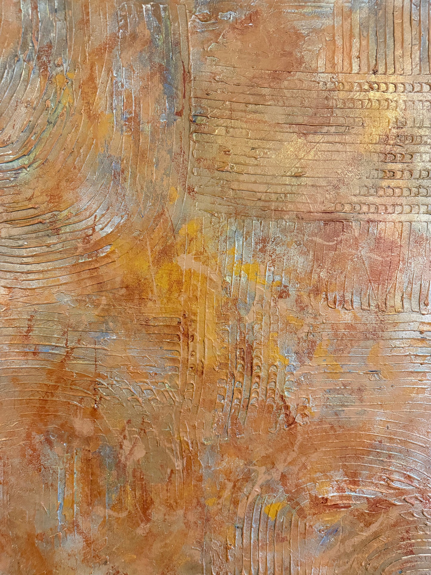 Gilded Land Over Ashen Waters (40”x30” unframed)