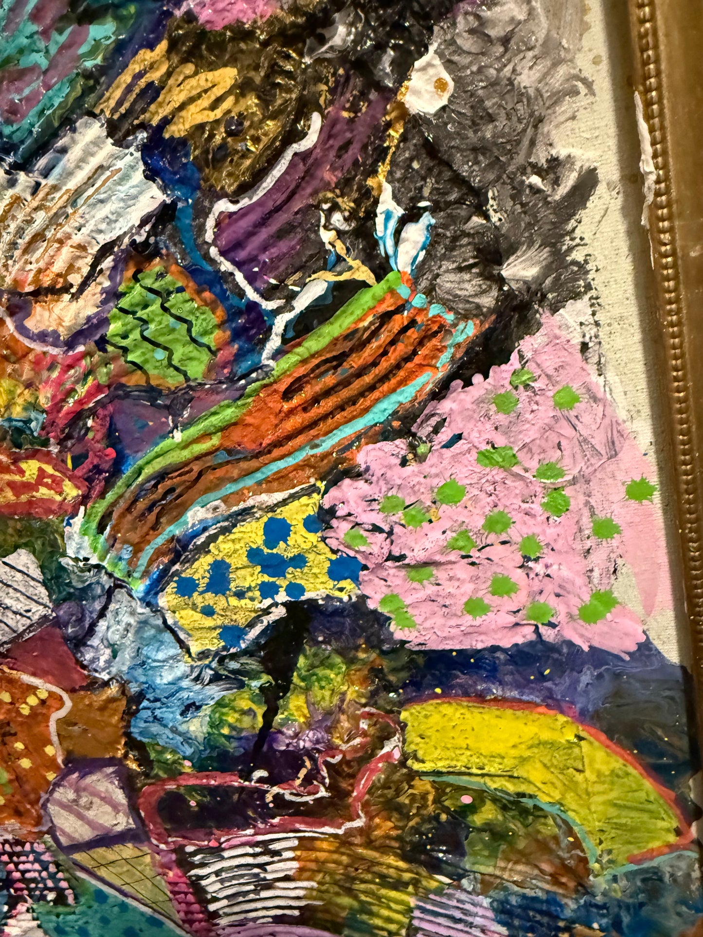 Overthinking (22”x18” with antique frame)