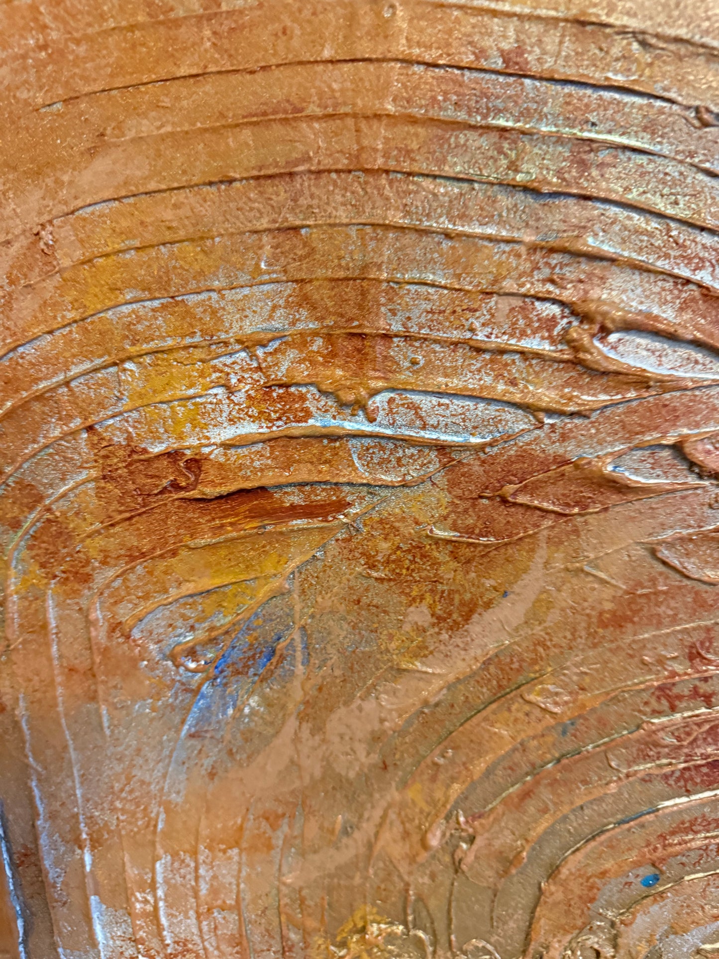 Gilded Land Over Ashen Waters (40”x30” unframed)