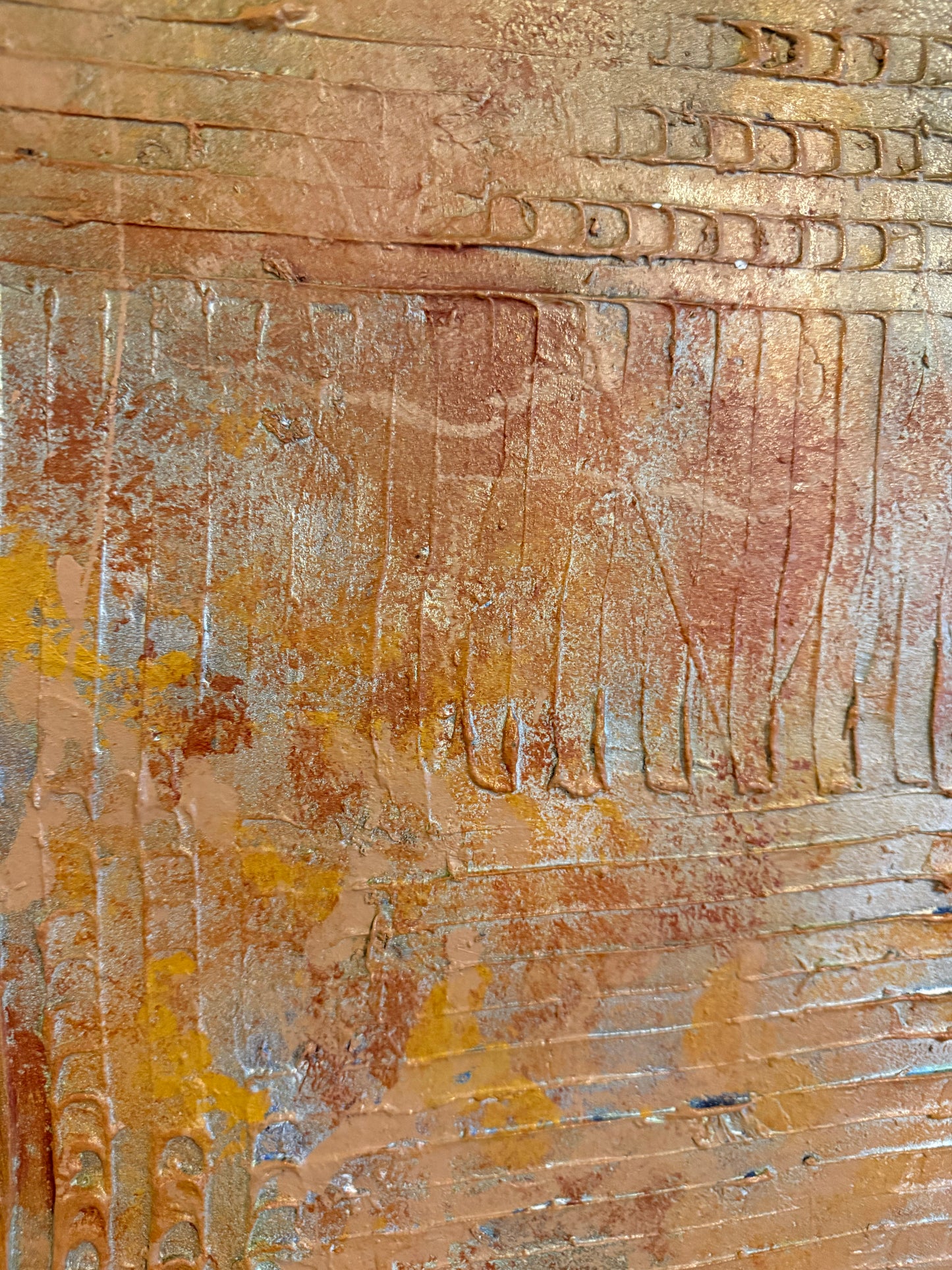 Gilded Land Over Ashen Waters (40”x30” unframed)