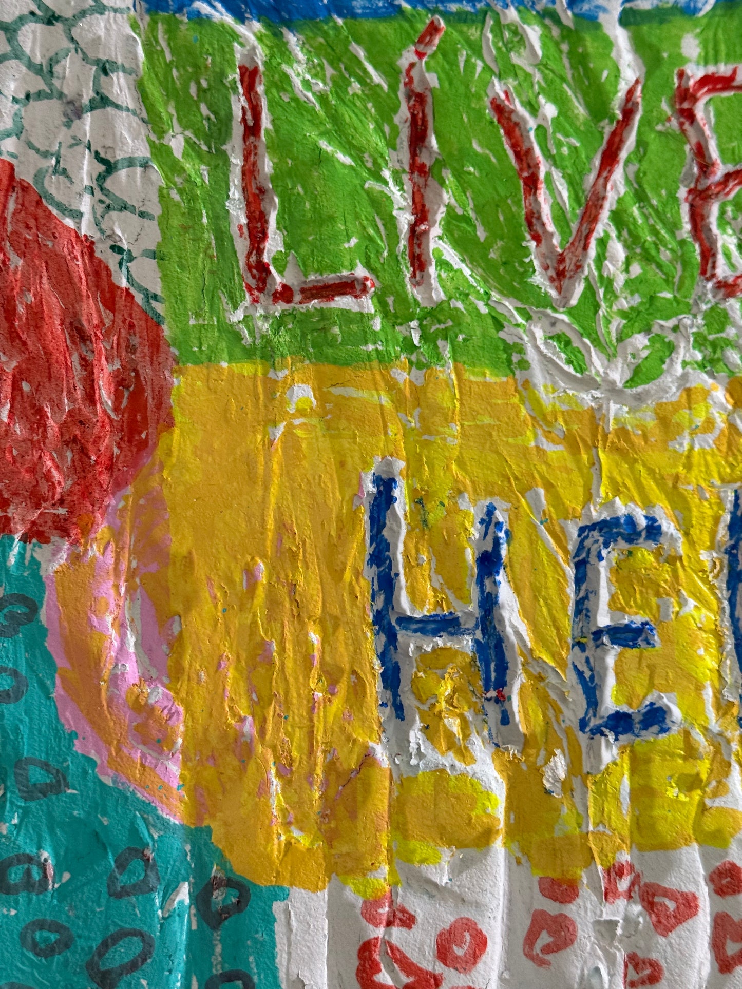 Love Lives Here 15”x11”