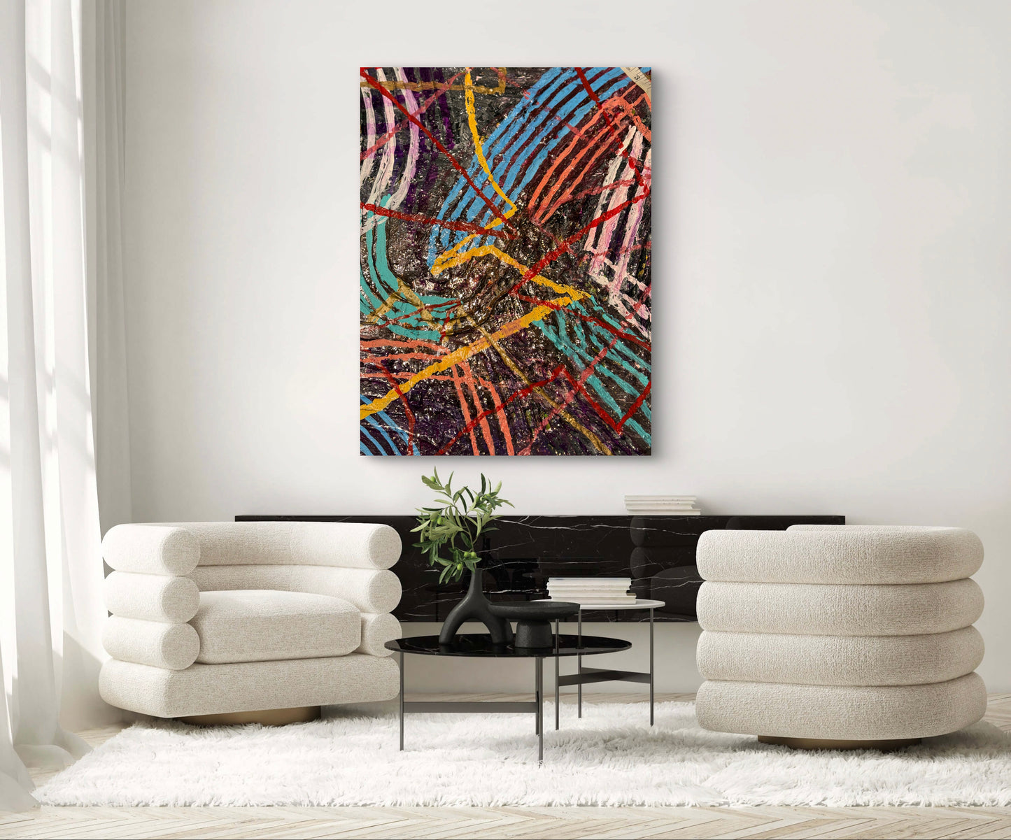 Abstract #441 (16”x12” unframed)
