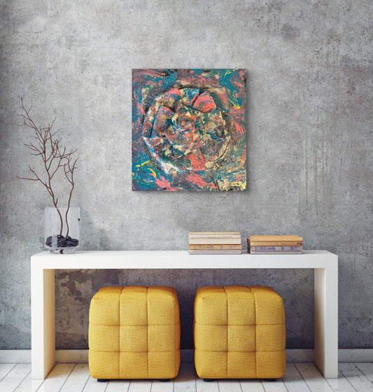 Flower Series #5 12”x12”